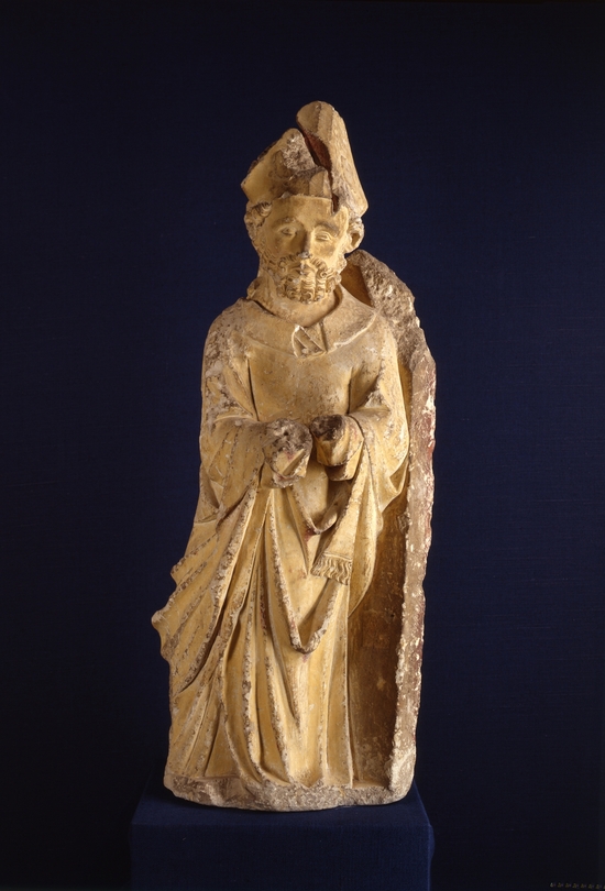 Statue de saint Gohard © C. Hémon / Musée Dobrée – Grand Patrimoine de Loire-Atlantique