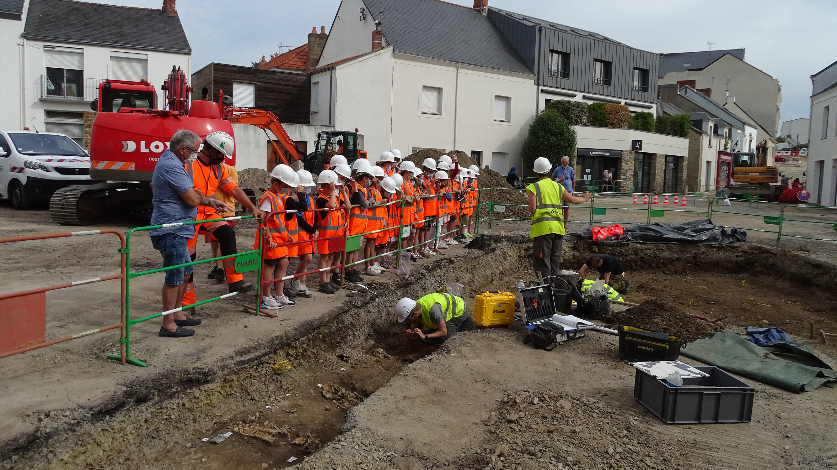 Visite ecole st herblain
