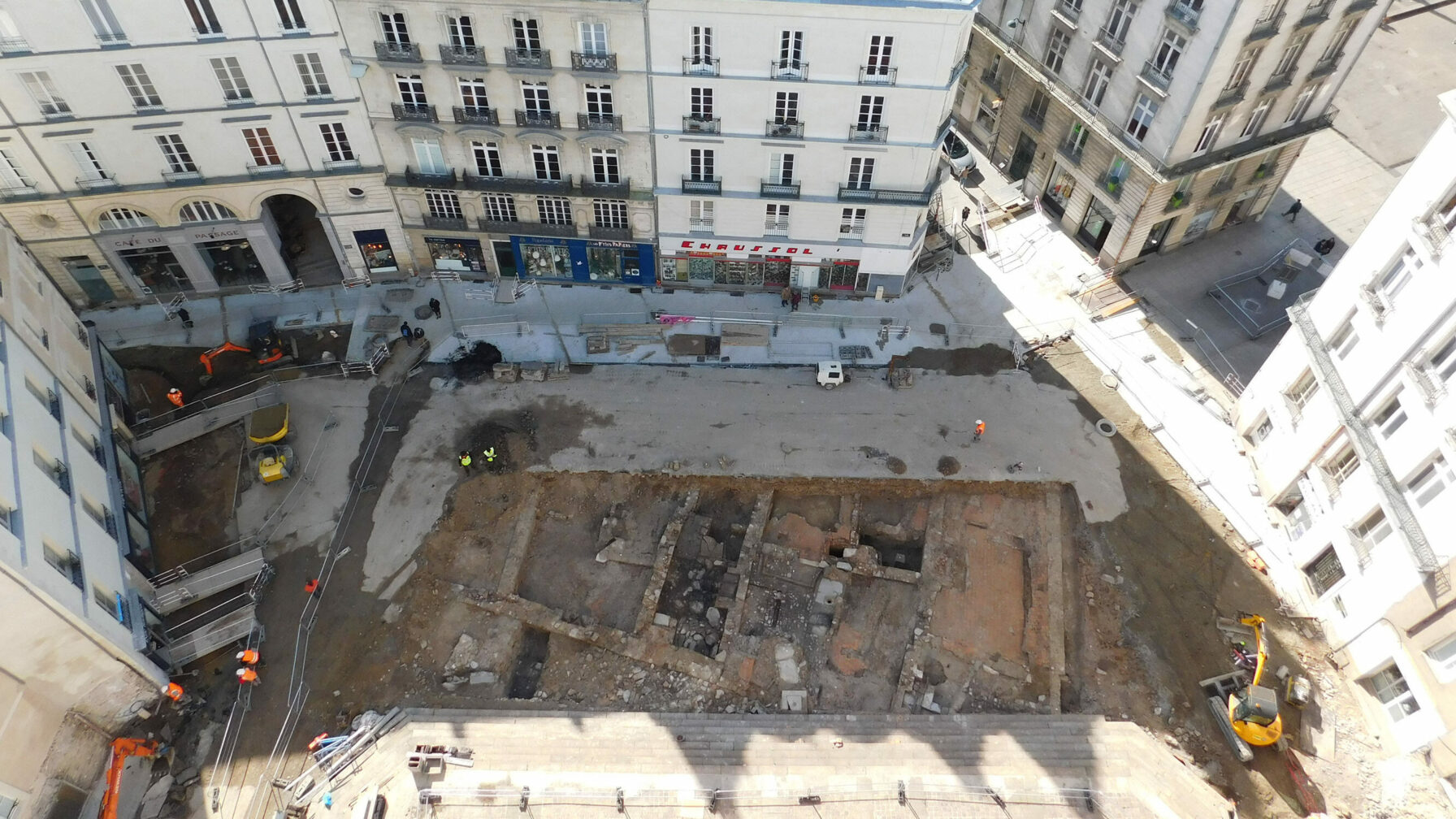 Fouille place st nicolas