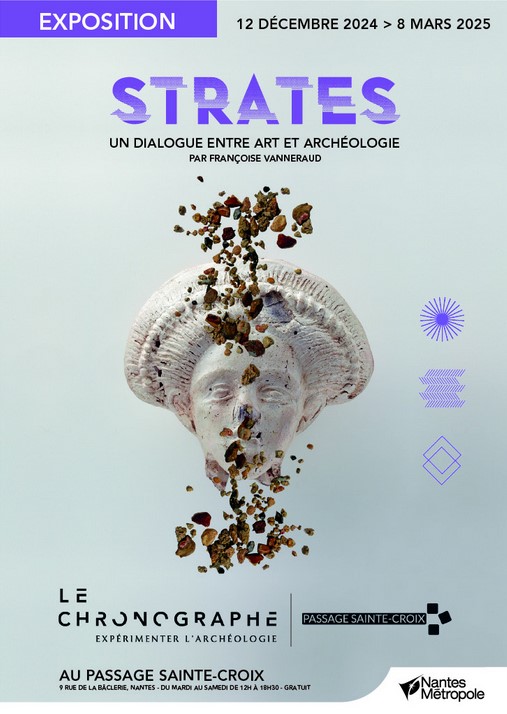 Exposition strates affiche