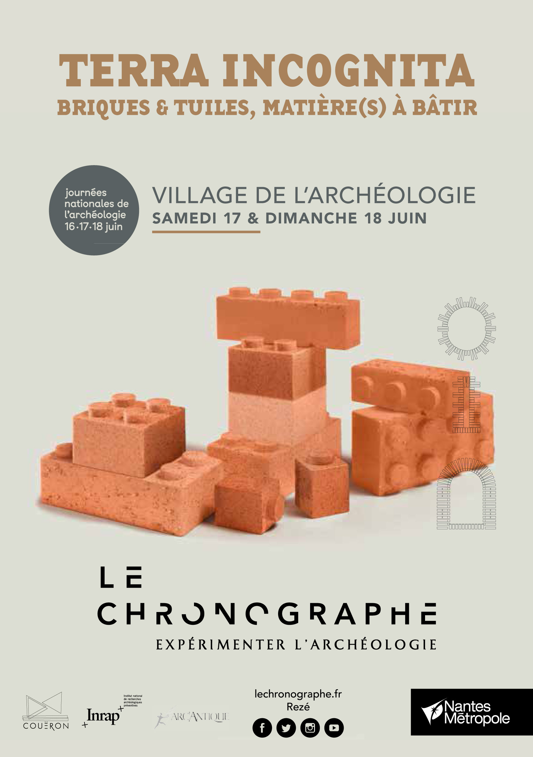 Affiche de l'exposition Terra Incognita au Chronographe du 17 juin au 17 décembre 2017