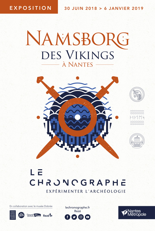 Namsborg, des vikings à Nantes, une exposition du samedi 30 juin 2018 au dimanche 6 janvier 2019.