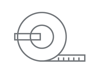 Picto Mètre ruban chronographe